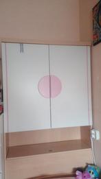 kast, bed en lattenbodem (90x200), Ophalen, Gebruikt, Eenpersoons