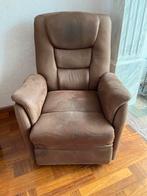 Comfortabele sta- op relaxfauteuils, Huis en Inrichting, Fauteuils, Ophalen, Gebruikt, Stof, 75 tot 100 cm