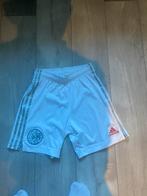 Ajax korte broek maat s, Ophalen of Verzenden, Zo goed als nieuw, Blauw, Voetbal