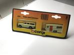 Volvo and Caravan, Corgi junior J 203, Ophalen of Verzenden, Zo goed als nieuw, Auto, Corgi