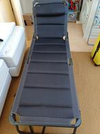 Lig/zonne bed, stretcher, Tuin en Terras, Ligbedden, Ophalen, Zo goed als nieuw, Hout
