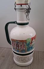 Beschilderde bierfles, leeg, van Christel Golluer Bayreuth, Ophalen of Verzenden, Gebruikt, Flesje(s), Overige merken