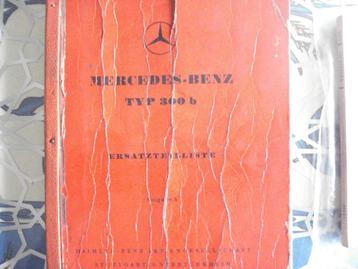 Originele onderdelen catalogussen Mercedes oldtimers & vrach beschikbaar voor biedingen