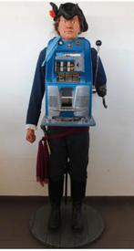 Mills Slotmachine in Piraat eenarmige bandiet jaren 60., Verzamelen, Overige munten, Ophalen of Verzenden