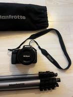 Nikon Coolpix P900 + Manfrotto Statief – Superzoom Camera, Ophalen of Verzenden, Zo goed als nieuw, Nikon, 8 keer of meer