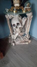 Scalet met spinnen en schorpioen, Huis en Inrichting, Tafels | Bijzettafels, Minder dan 55 cm, Rond, Zo goed als nieuw, Ophalen