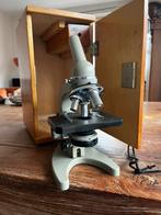 Goed werkende en zeer solide microscoop, Ophalen, Gebruikt