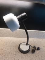 mooie bureaulamp, kunststof en metaal, Ophalen of Verzenden, Gebruikt, Metaal, Minder dan 50 cm