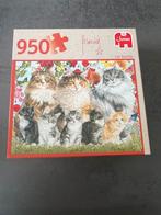 Jumbo puzzel 950 stukjes Francien Cat Family, Ophalen of Verzenden, Zo goed als nieuw