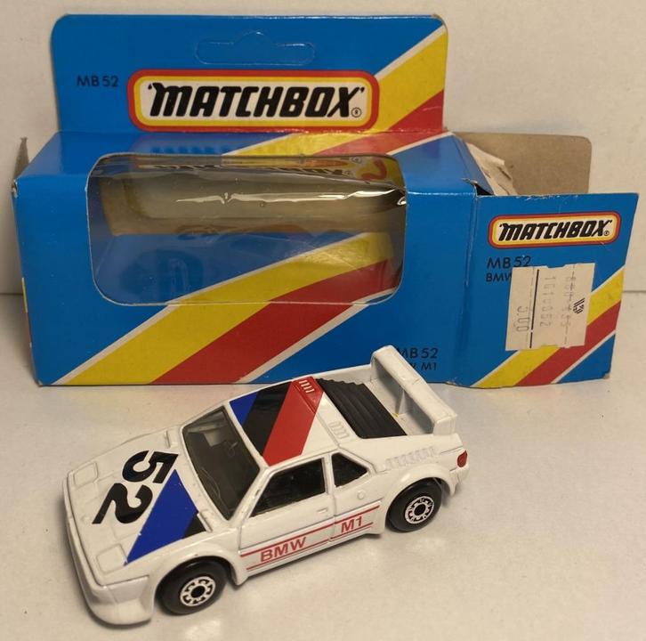Matchbox 52E-3 BMW M1, Hobby en Vrije tijd, Modelauto's | Overige schalen, Zo goed als nieuw, Auto, Ophalen of Verzenden