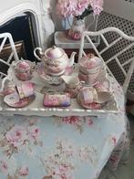 antiek koffieservies 100 jaar oud  12 delig, Antiek en Kunst, Ophalen