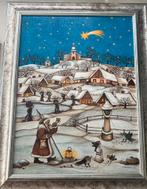 Winter landschap N. Kotrcova 2014, Antiek en Kunst, Kunst | Schilderijen | Klassiek, Ophalen