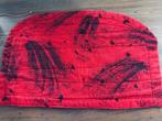 oud poppenwagen poppenwieg poppenbed deken sprei 38x25 cm ex, Ophalen of Verzenden