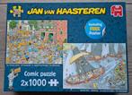 JvH 2 puzzels 1000 stukjes: De Kaasmarkt en Skûtsjesilen, Hobby en Vrije tijd, Denksport en Puzzels, Ophalen, 500 t/m 1500 stukjes