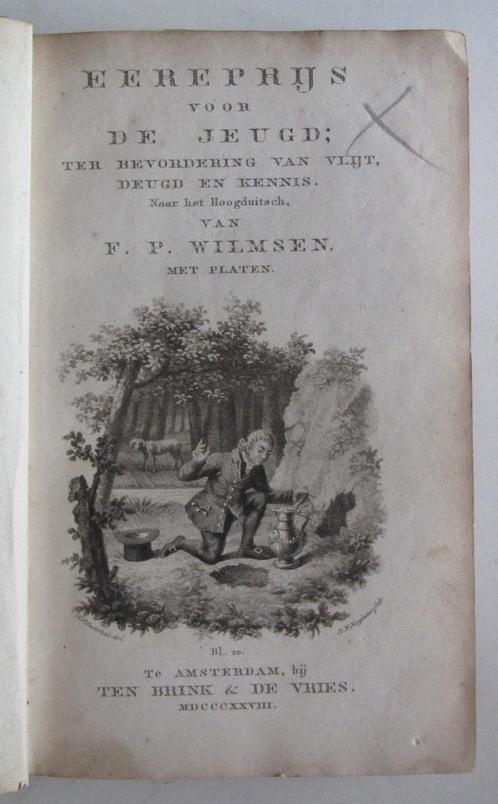 boek  Eeereprijs voor de jeugd, Antiek en Kunst, Antiek | Boeken en Bijbels, Verzenden