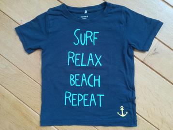 NAME IT t- shirt donker blauw maat 92 beschikbaar voor biedingen