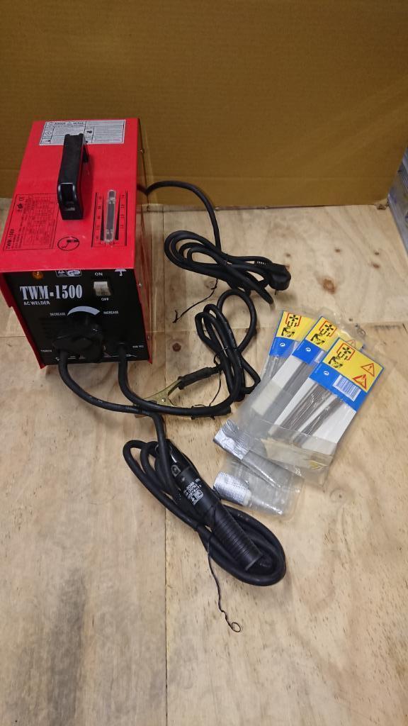 Elektrode lasapparaat TWM-1500, Doe-het-zelf en Verbouw, Gereedschap | Lasapparaten, Zo goed als nieuw, Elektroden, Minder dan 150 ampère