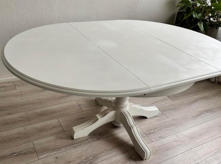 Ovale Eettafel - Uitschuifbaar, Huis en Inrichting, Tafels | Eettafels, Gebruikt, 150 tot 200 cm, 150 tot 200 cm, Vijf personen of meer