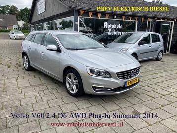 VOLVO V60 D6 215pk Plug-In Hybrid Summum beschikbaar voor biedingen