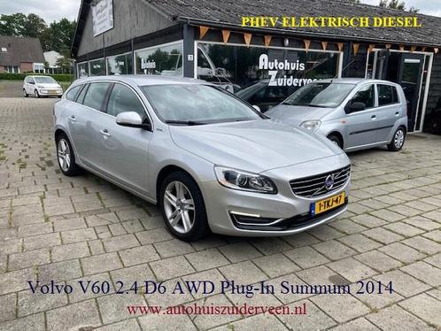 VOLVO V60 D6 215pk Plug-In Hybrid Summum, Auto's, Volvo, Bedrijf, Te koop, V60, ABS, Achteruitrijcamera, Adaptieve lichten, Airbags