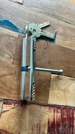 Draaislot cilinderslot BKS 10 cm. Met drie sleutels. Nieuw!, Doe-het-zelf en Verbouw, Hang- en Sluitwerk, Ophalen of Verzenden