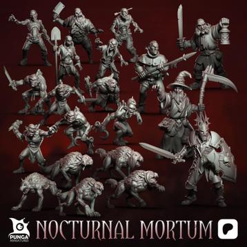 Nocturnal Mortum Warband - Punga Miniatures beschikbaar voor biedingen