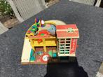 Fisher price garage (vintage), Ophalen of Verzenden, Gebruikt, Speelset