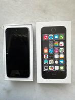 iPhone 5s, Space Gray, 32GB met Rosso lederen hoesje., Telecommunicatie, Mobiele telefoons | Apple iPhone, 32 GB, Grijs, Gebruikt