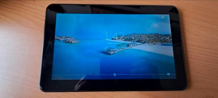 Denver TAQ-10123 Tablet - 10 inch inclusief hoes., Computers en Software, Android Tablets, Gebruikt, Wi-Fi, 10 inch, 16 GB, Uitbreidbaar geheugen