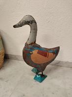 Eend van gerecycled blik of andere varianten, Verzamelen, Beelden en Beeldjes, Ophalen of Verzenden, Nieuw, Dier