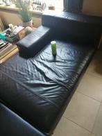 Leren Chaise Longue Bank - Bruin - IKEA Kramfors, Huis en Inrichting, Ophalen, Gebruikt, Leer