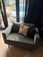 Loveseat loods5 groen, Huis en Inrichting, Banken | Sofa's en Chaises Longues, Ophalen, Tweepersoons, 75 tot 100 cm, Zo goed als nieuw