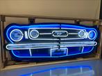 Prachtige XL neon verlichting - Ford Mustang front, Gebruikt, Ophalen, Lichtbak of (neon) lamp
