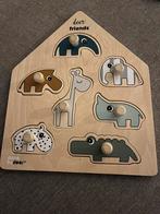 Done by Deer Houten Puzzel - Dierenvriendjes, Ophalen, Zo goed als nieuw, Van hout, Minder dan 10 stukjes