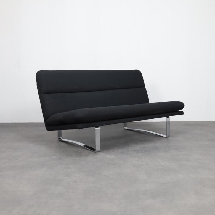 C683 sofa / bank Kho Liang Ie – Artifort, Nederland 1968, Huis en Inrichting, Banken | Sofa's en Chaises Longues, Gebruikt, Tweepersoons