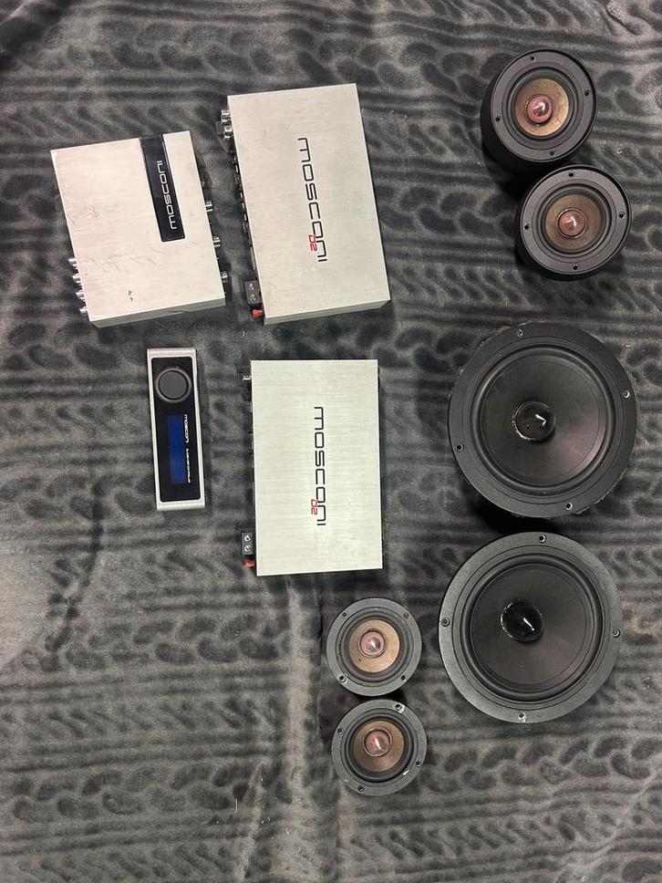 Mosconi, hybrid audio, Auto diversen, Autospeakers, Zo goed als nieuw, Ophalen