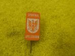 Speldje Sporthal Apeldoorn, Verzamelen, Speldjes, Pins en Buttons, Ophalen of Verzenden, Gebruikt, Overige onderwerpen