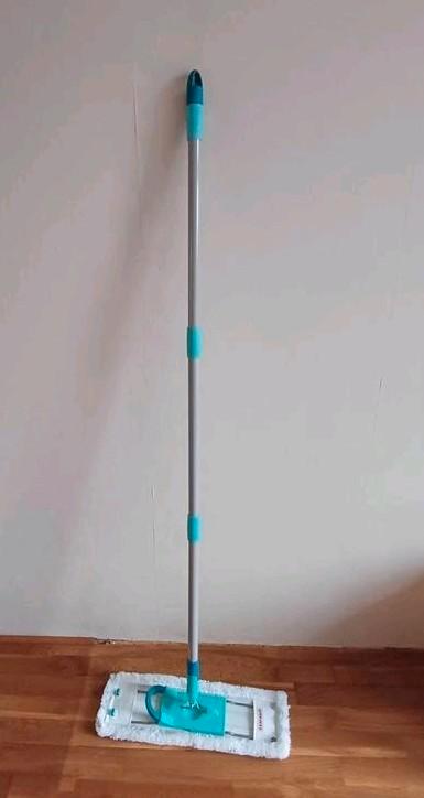 Leifheit Vloermop met Microvezeldoek ZGAN!, Huis en Inrichting, Schoonmaakartikelen, Mop of Dweil, Ophalen
