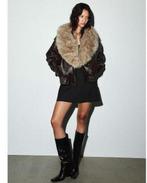 Leren jas Zara online uitverkocht 38, Kleding | Dames, Maat 38/40 (M), Bruin, Zara, Nieuw