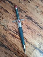 Metalen kruisridder dolk, Ophalen of Verzenden, Landmacht, Duitsland, Mes of Dolk