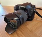 Sony Alpha 68 spiegelreflexcamera + Sony 18–250mm zoomlens, Gebruikt, Spiegelreflex, Ophalen of Verzenden, Sony