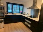Dubbelwandige keuken zwart 3.40m x 2.85m, Huis en Inrichting, Keuken | Complete keukens, Kunststof, Gebruikt, Ophalen of Verzenden