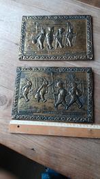 Bruintje Beer Messing Wandplaten Vintage '50-'60, Ophalen of Verzenden