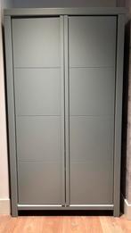 Kleding kast grijs Quax, Kinderen en Baby's, Kinderkamer | Commodes en Kasten, Kast, 50 tot 70 cm, 105 cm of meer, Ophalen of Verzenden