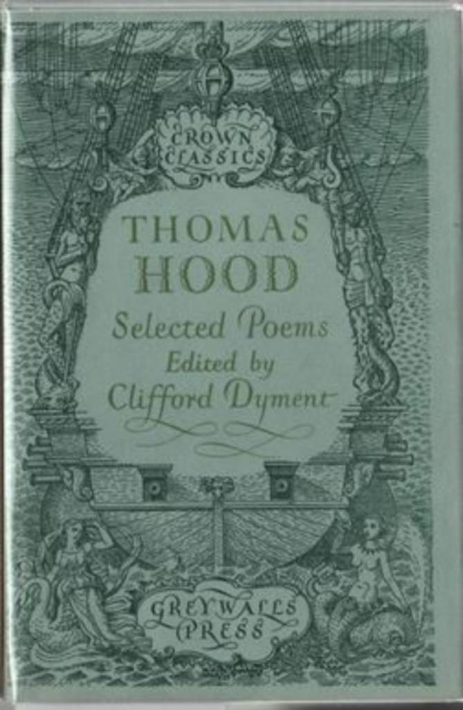 Thomas Hood Selected Poems 1e Druk, Boeken, Gedichten en Poëzie, Zo goed als nieuw, Verzenden