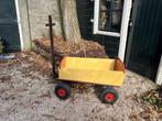 Houten bolderkar met stevige banden, Caravans en Kamperen, Bolderkarren, Ophalen, Gebruikt