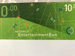 Nationale entertainment cadeaubon twv 10 euro, Tickets en Kaartjes, Kortingen en Cadeaubonnen, Drie personen of meer, Cadeaubon