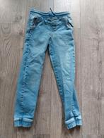 Blauwe denim jogger maat 128, Kinderen en Baby's, Kinderkleding | Maat 128, Broek, Gebruikt, Denim Co, Jongen of Meisje
