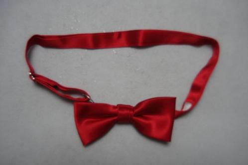 Nw Satijnrode vlinderstrik vlinderdas feestelijk gelegenheid, Kleding | Heren, Stropdassen, Nieuw, Effen, Rood, Ophalen of Verzenden