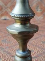 Mooie antieke kandelaar uit Engeland van koper 18,5 cm. 1900, Antiek en Kunst, Antiek | Kandelaars, Ophalen of Verzenden, Koper of Brons